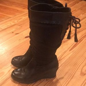 Bear Traps Fortune Wedge Boots